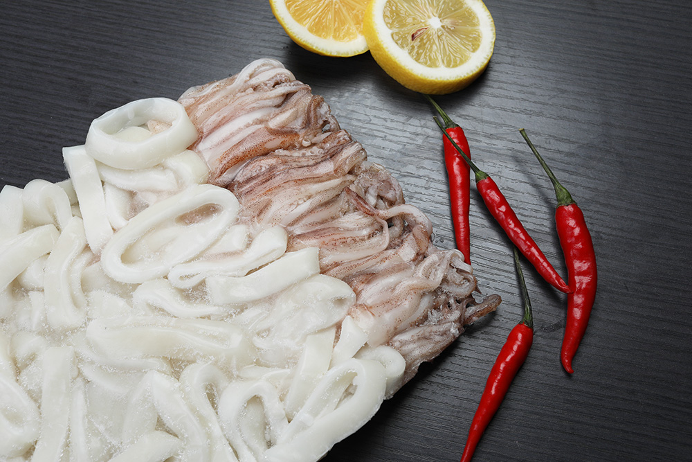 Frozen squid R&T